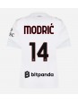AC Milan Luka Modric #14 Replika Borta Kläder Dam 2026-27 Kortärmad AC Milan Luka Modric #14 Replika Borta Kläder Dam 2026-27 Kortärmad